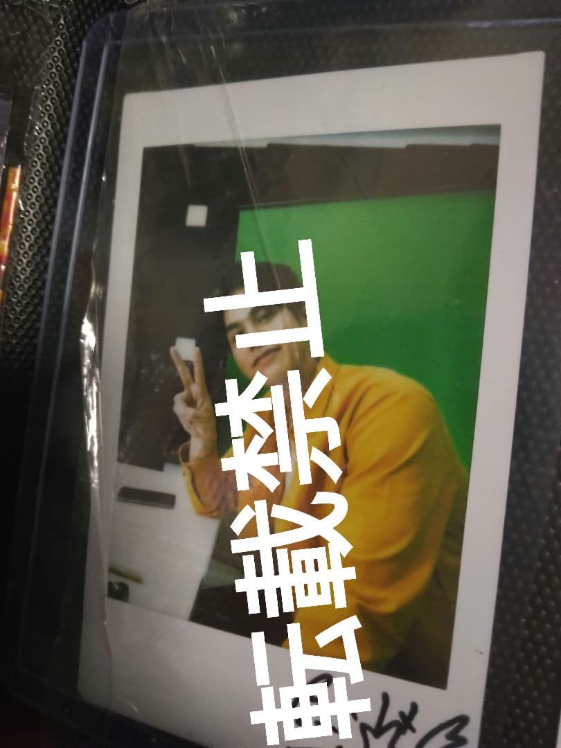 bright ポラロイド　サイン付き　brightwin