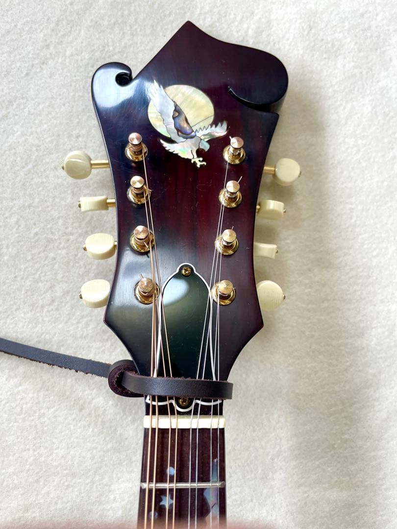 美しき謎のマンドリン　サンバースト マンドリン本体　インレイ装飾