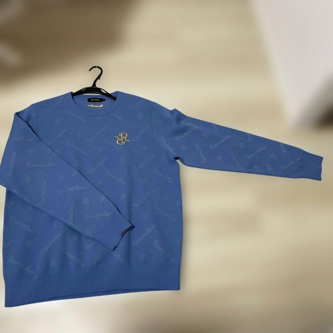 【Resurrection】メンズゴルフセーター美品