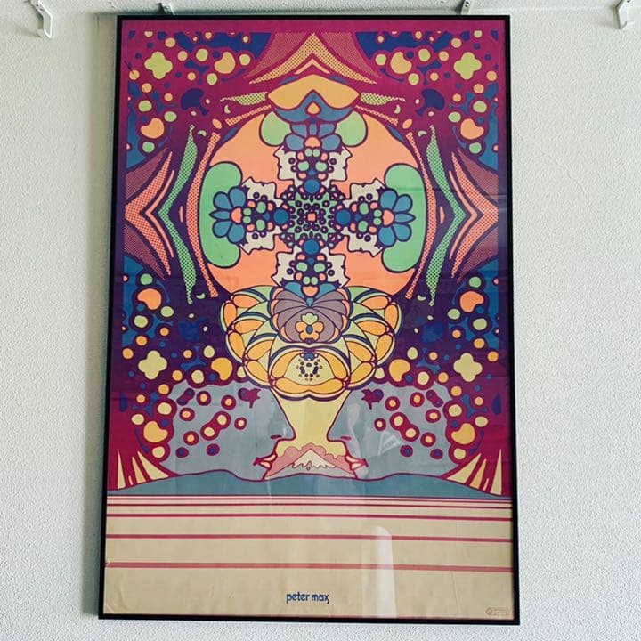 1960年代　ビンテージ　アンティーク　オリジナル　ピーターマックス　ポスター