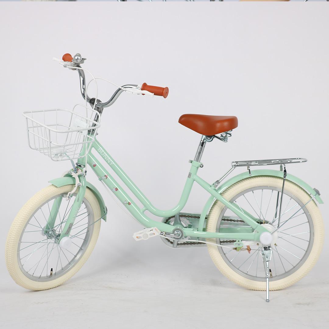 【値下げ中】子供用自転車 BUNNYデザイン 18インチ GREEN