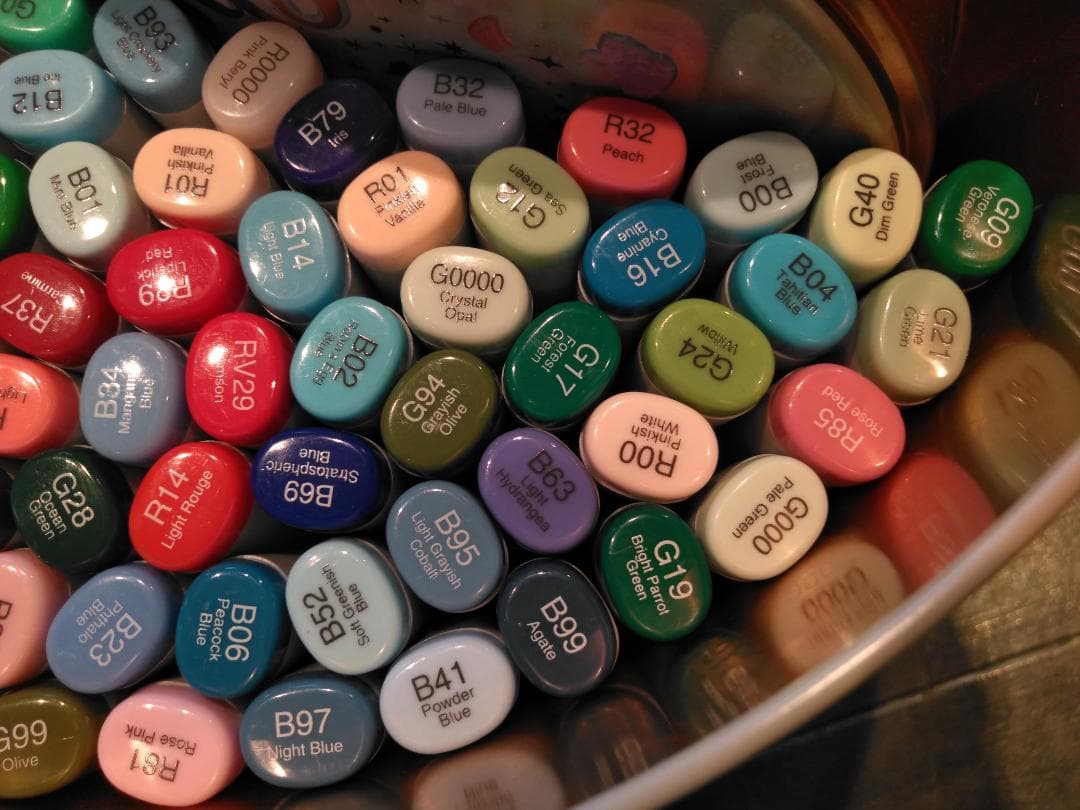 コピックスケッチ　７０色セット　新品　Copic