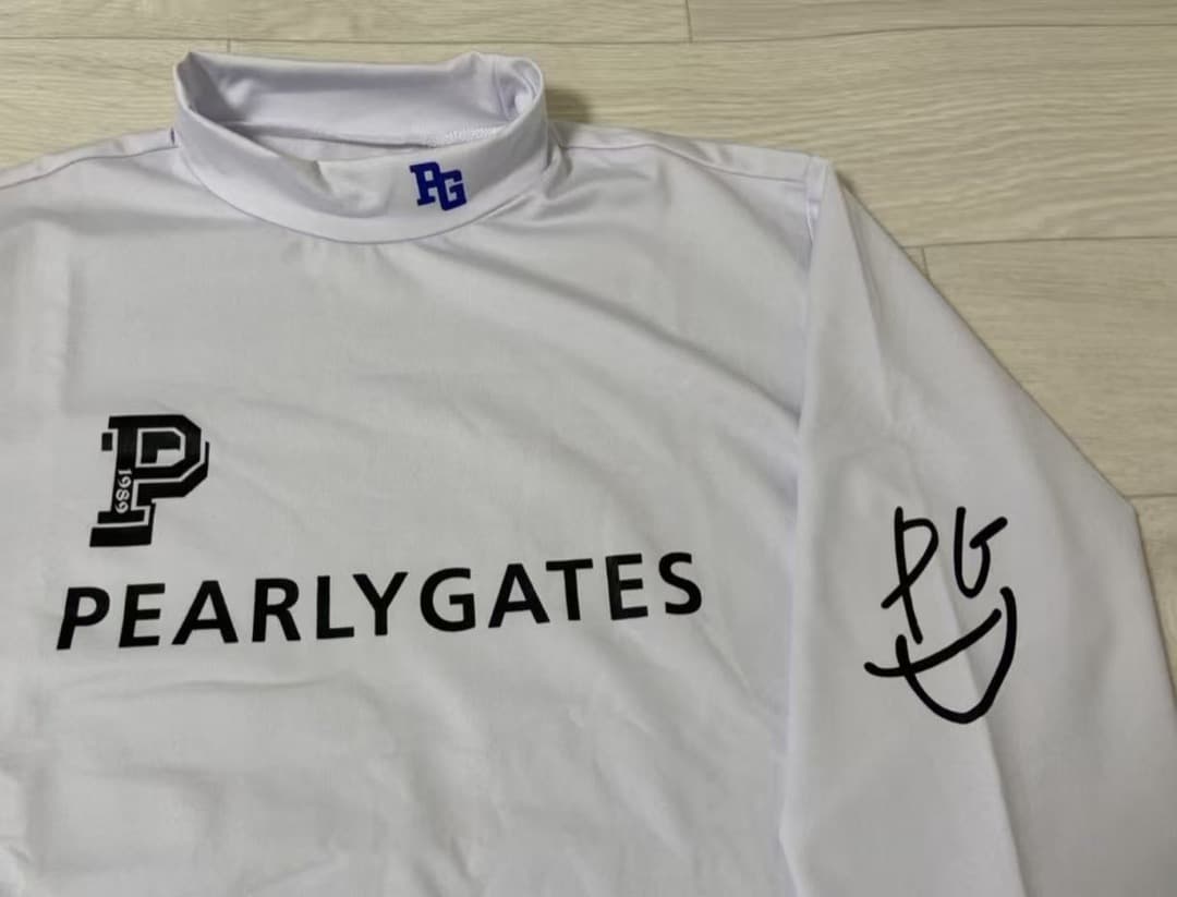 新品 新商品 日本正規品 パーリーゲイツ 吸水速乾 遮熱 裏起毛 白 5 L