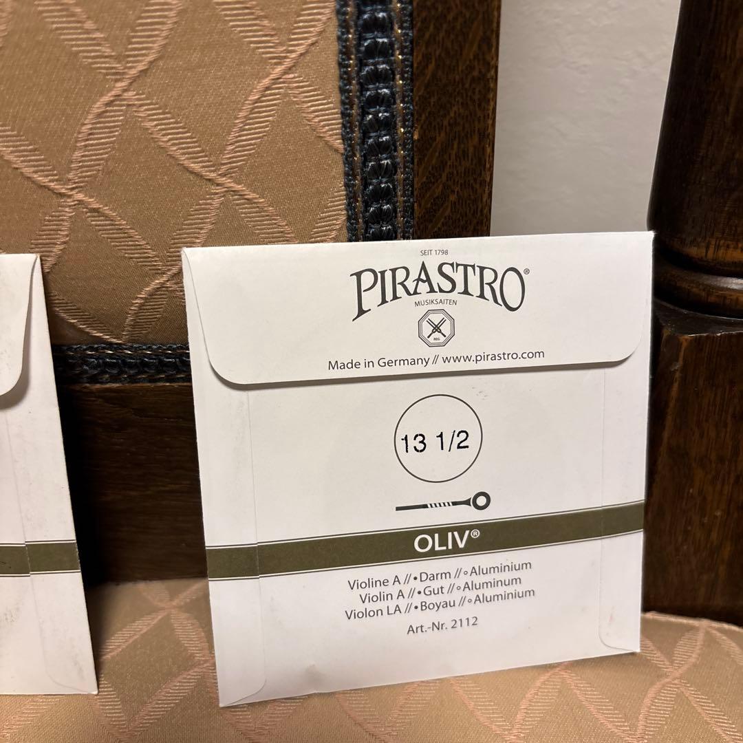 【新品未使用】PIRASTRO OLIV ヴァイオリン　弦 A.D.Gセット