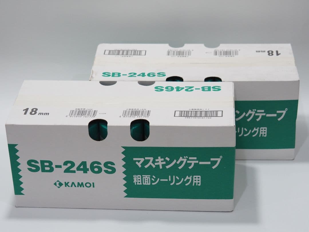 SB-246S 粗面用 3箱　カモイ KAMOI マスキングテープ　SB246S