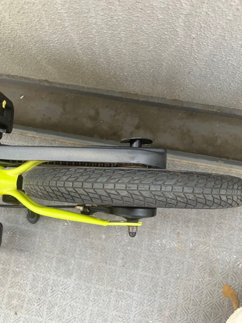 STRIDER ストライダー14X ライムイエロー 引き取り・ペダル&スタンド付