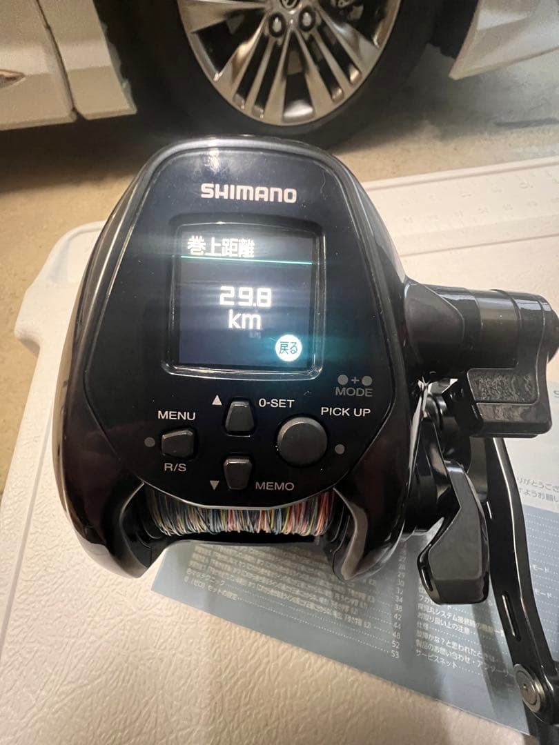 ゆ*あ様 送料込み！！シマノ 22 フォースマスター 3000 電動リール　落と