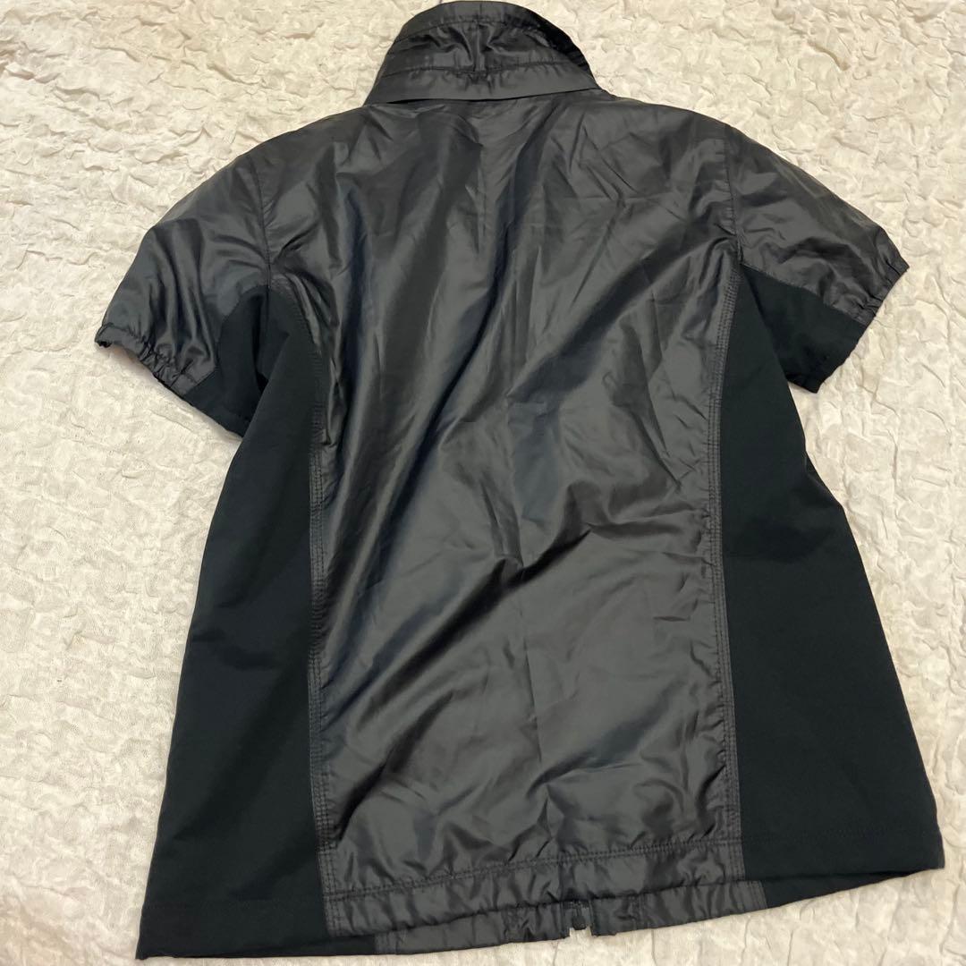 2way 長袖 半袖【マンシングウェア】未使用タグ付き 撥水 ジャケット 黒 M