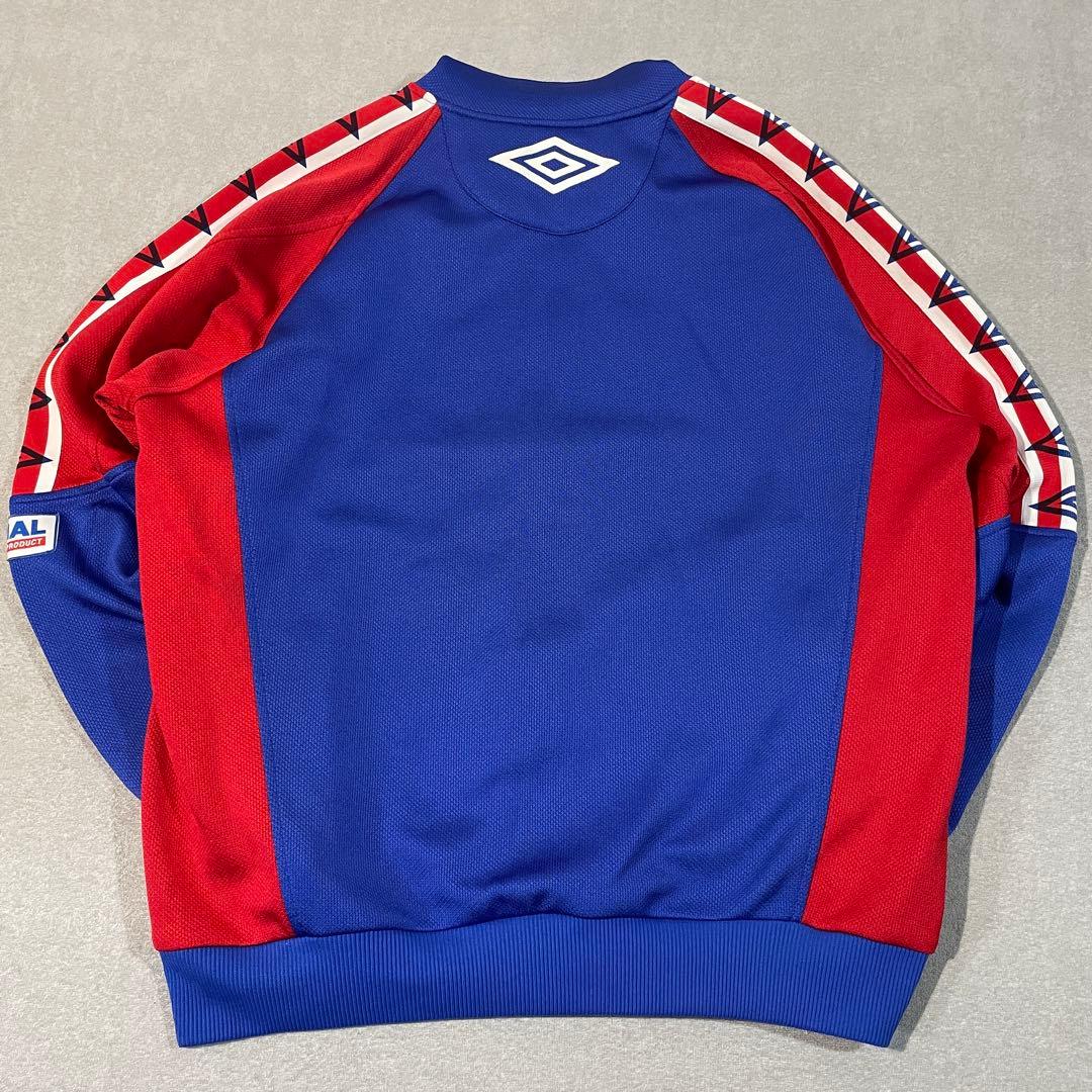 【90s】UMBROトラックセットアップ M 青赤白/アンブロ/ジャージ
