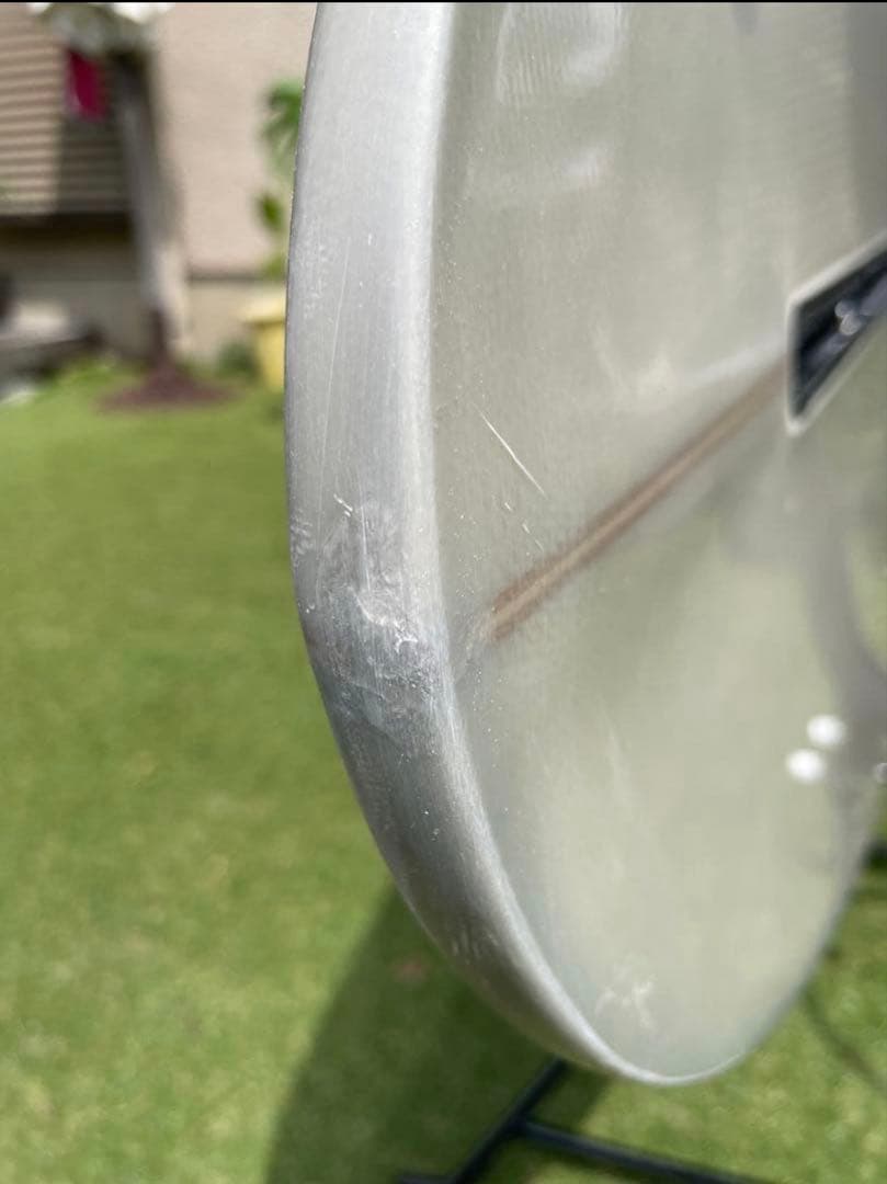 サーフボード　7'2\" シングルフィン Captain Fin付き