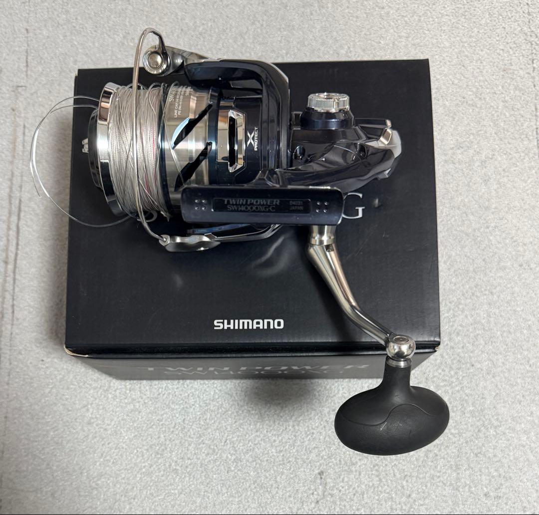 【美品】SHIMANO TWINPOWER SW14000XG スピニングリール