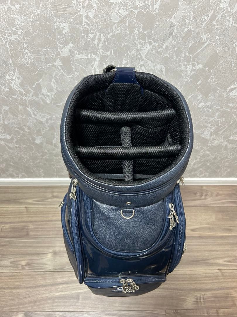 『最終値下げ中』Psycho Bunny ゴルフバッグ ネイビー