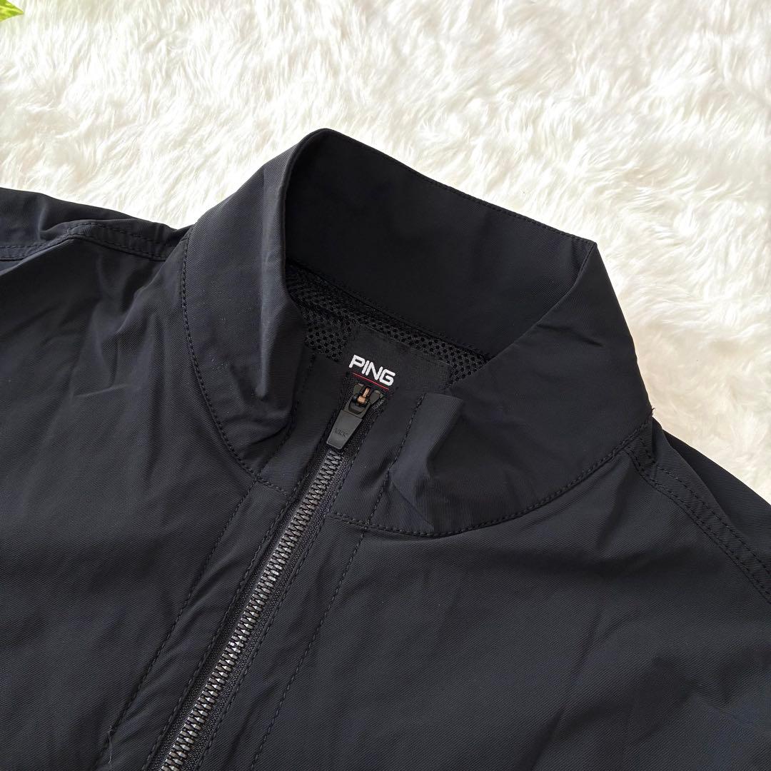 美品・XL✨PING MA-1タイプ　ゴルフブルゾン　ジャケット　内側メッシュ