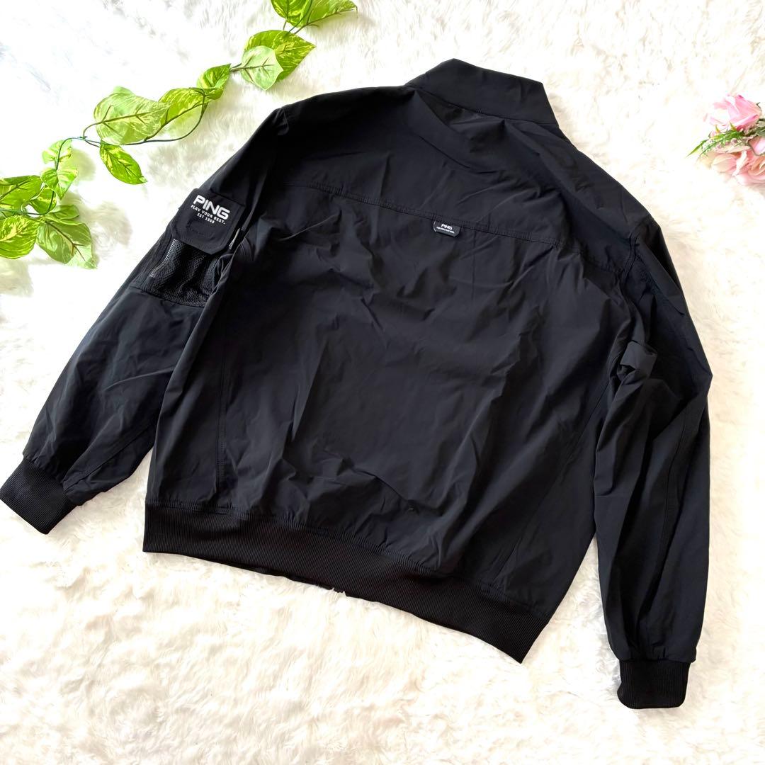 美品・XL✨PING MA-1タイプ　ゴルフブルゾン　ジャケット　内側メッシュ
