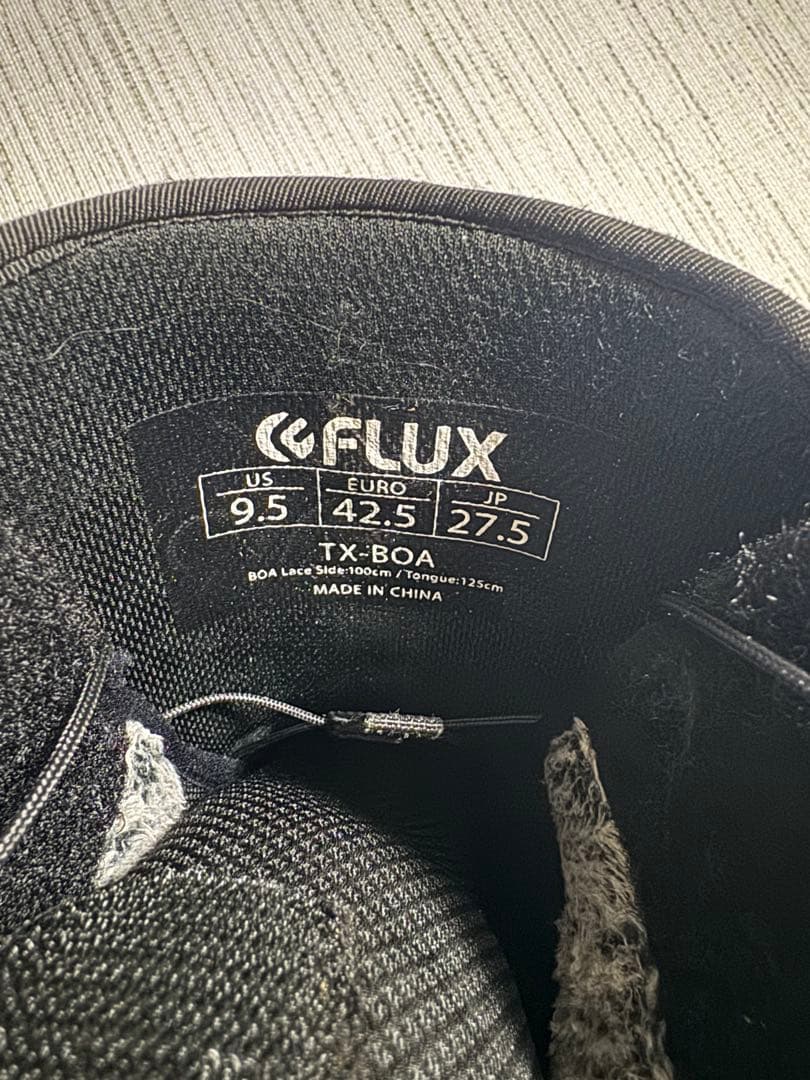 FLUX TX-BOA ブラック 27.5cm スノーボードブーツ (ブラック)