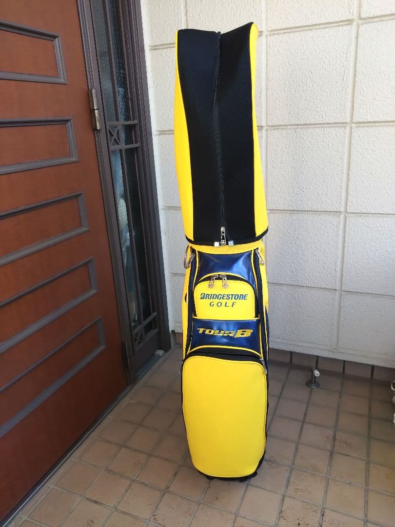 ブリヂストン Tour B キャディバッグ イエロー