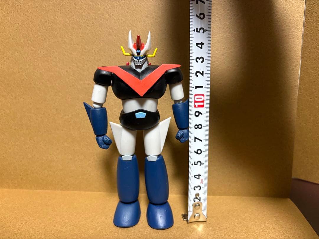 【当時物】激レア グレートマジンガー 未塗装白原型＆彩色済みソフビ 3体セット