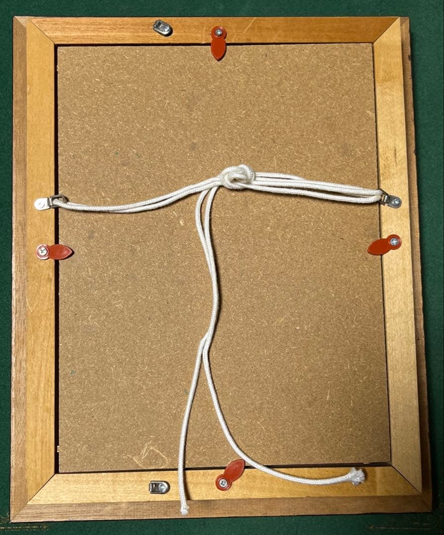 壁掛け　エナメルフラワー　アンティーク