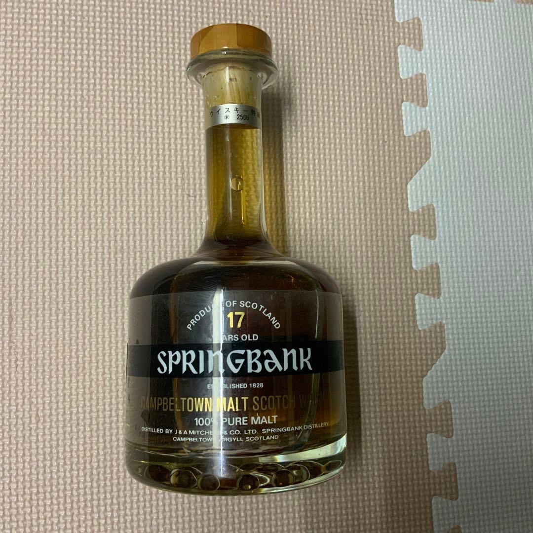 B*o様 SPRINGBANK 17年 シングルモルトウイスキー