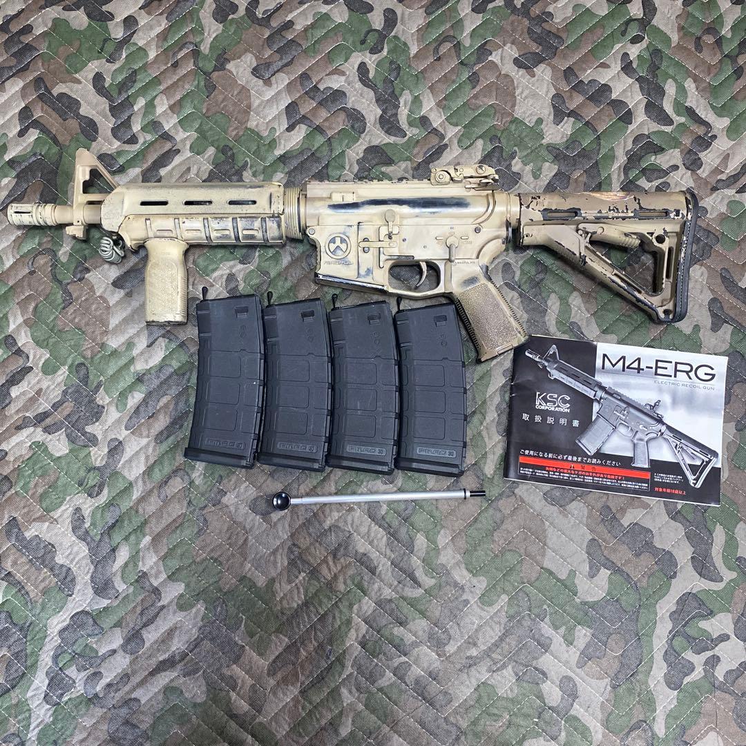 カ*オ様 KSC M4-ERG magpul 塗装品 電動ガン