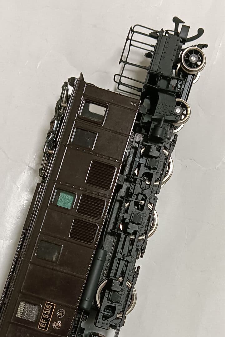 HOゲージ 天賞堂 EF53電気機関車、動作調整済