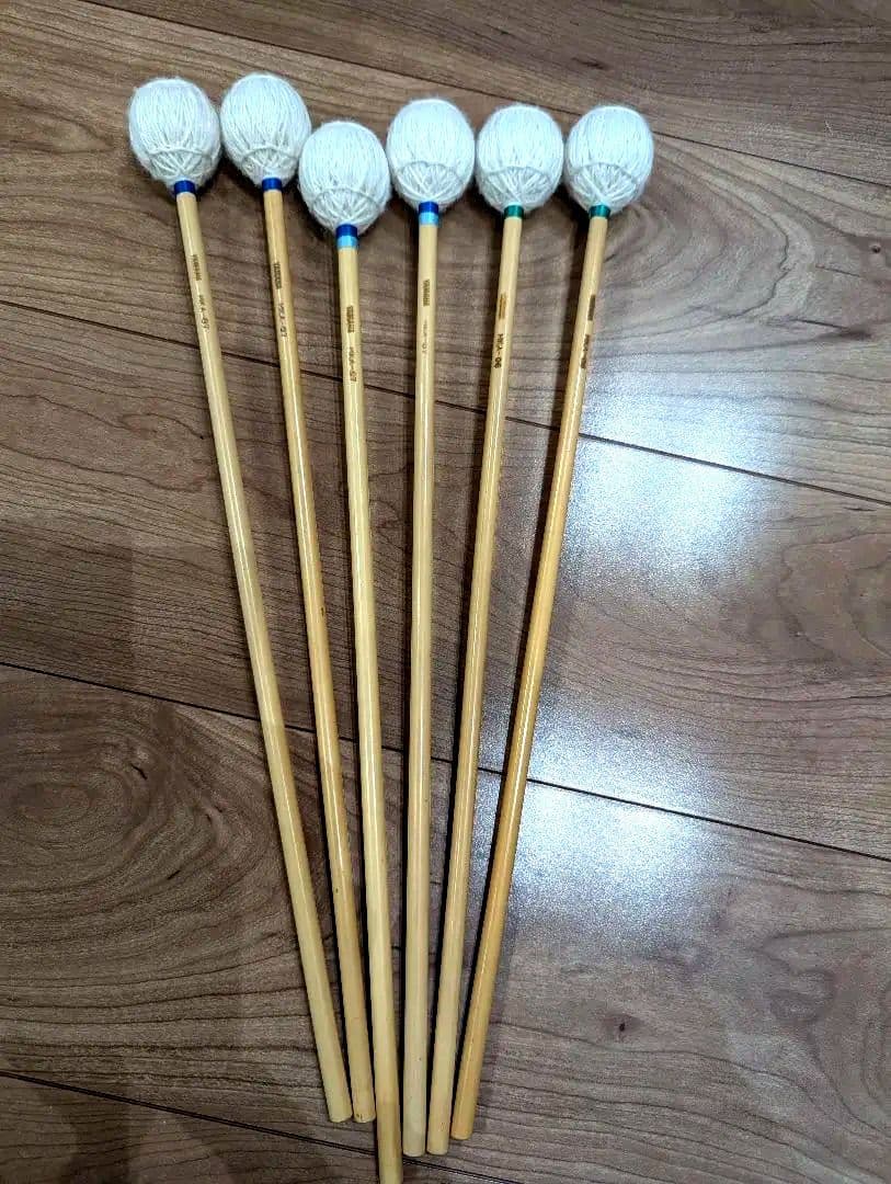 【値引きしました！】マリンバ用　マレットセット　ケース付