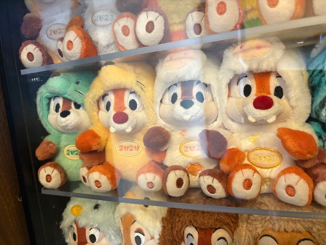 ディズニー　チップとデール　干支ぬいば　ケースは付いておりません