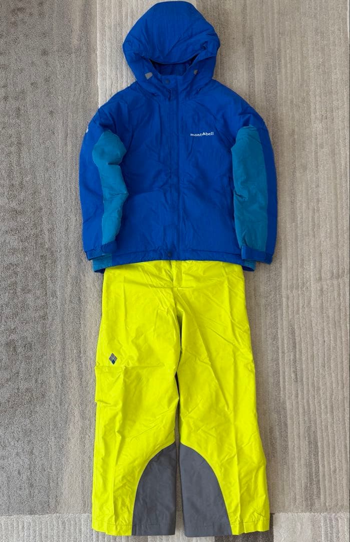 モンベル　スキー　スノーボード　140cm