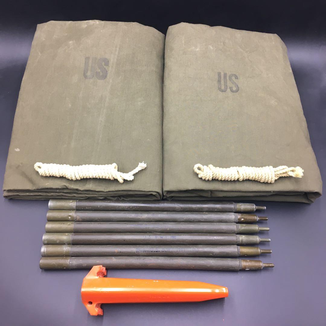 ☆デッド＆バッチ一致☆アメリカ軍 米軍 US アーミー パップテント 1983年