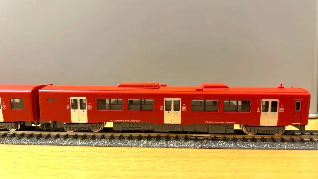 グリーンマックス「赤い快速」JRキハ200形4両セット完成品