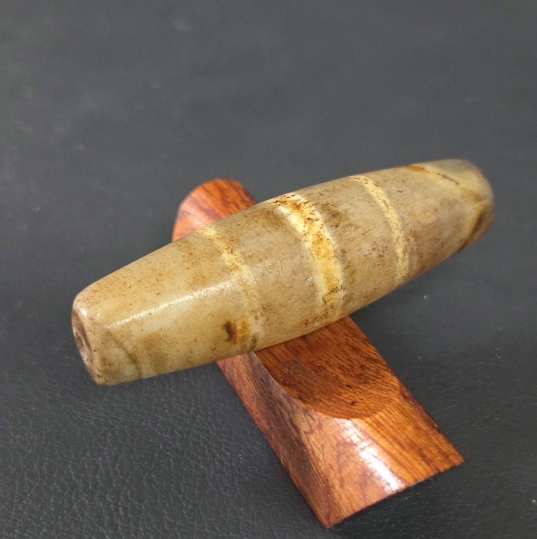 794天珠　三線天珠　西蔵線天珠　ヒマラヤアゲート　dzibeads　！