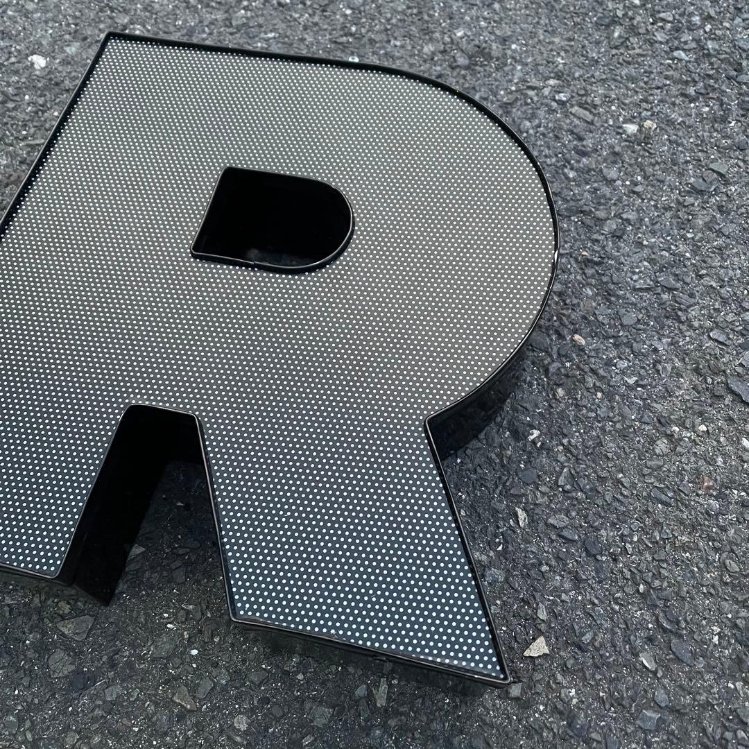 R 看板 アルファベット レターサイン 文字 アメリカ ビンテージ アンティーク