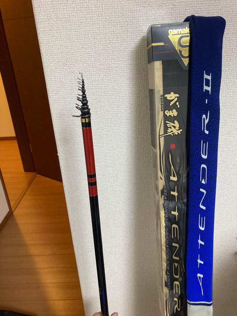 【送料込み】がまかつ　がま磯　磯竿2本　マスターモデル尾長　アテンダー2