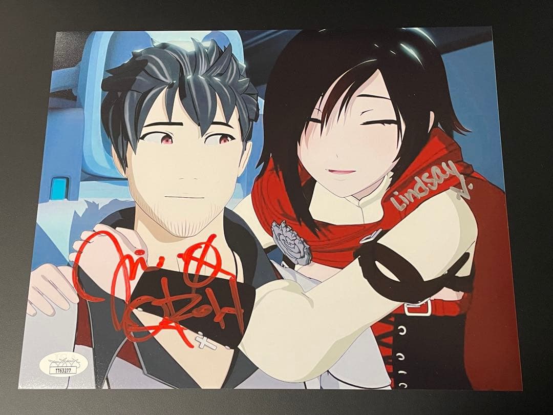 RWBY 直筆サイン入りポスター　JSA認定書付き　④