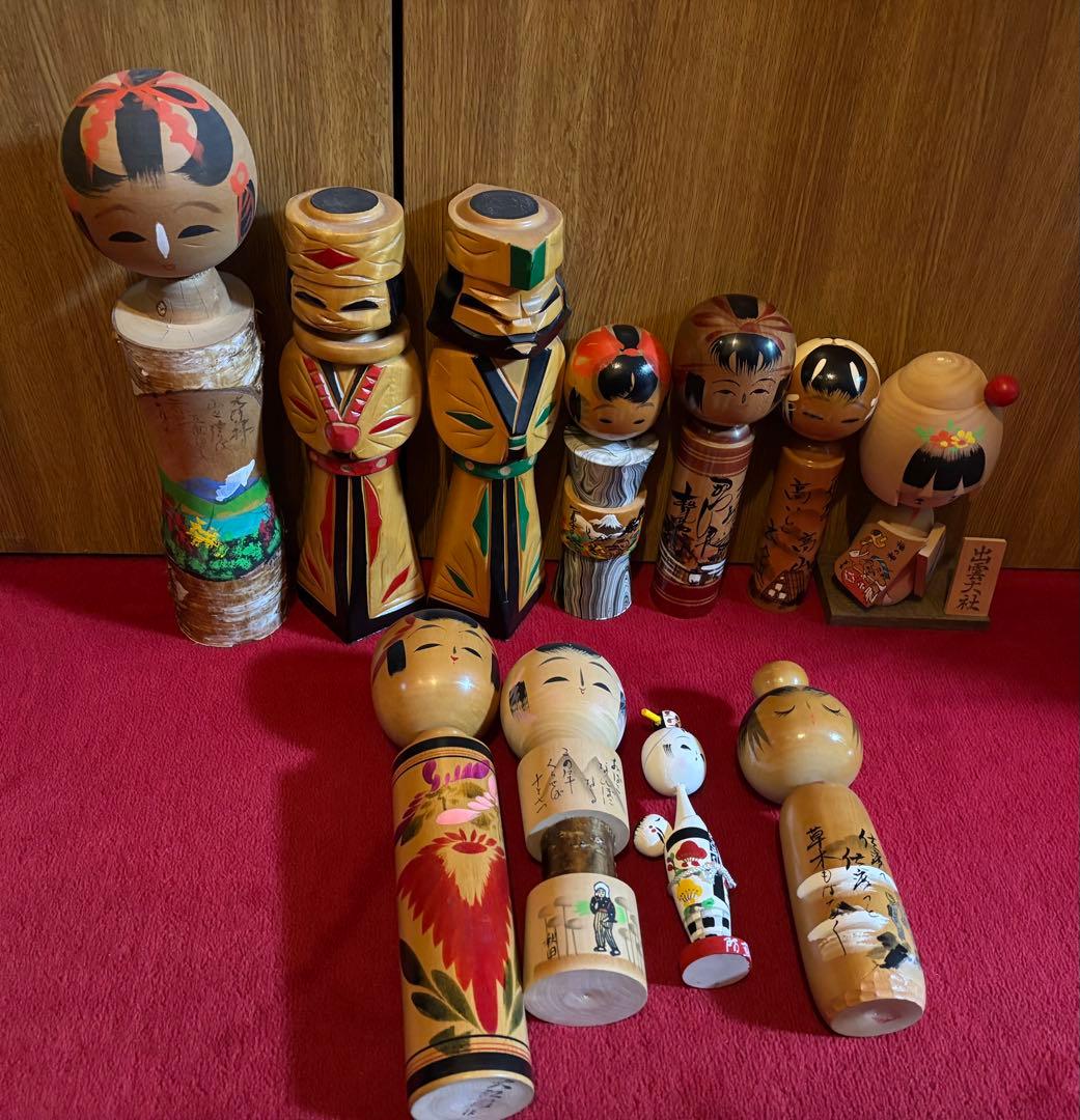 こけしまとめ売り