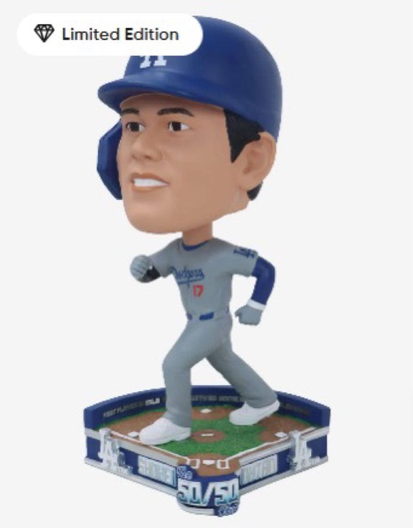 大谷翔平　50ホームラン50盗塁記念　ボブルヘッド