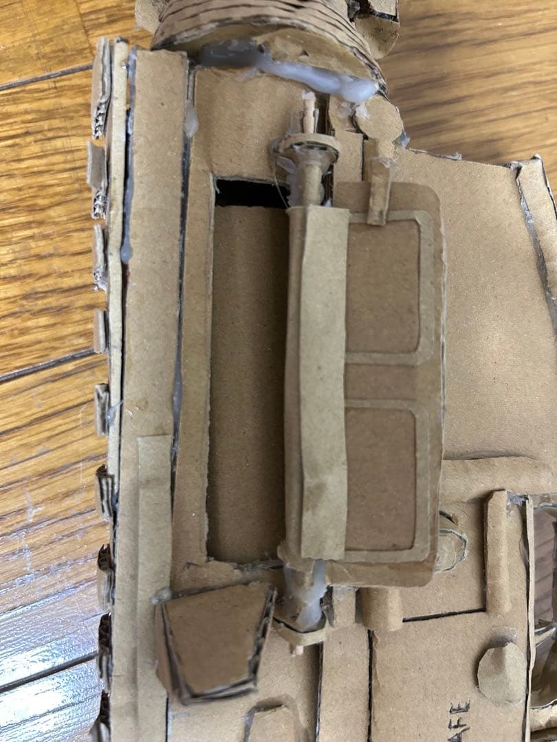 M4A1 ダンボールアート 可動 パーツ取り外し可能