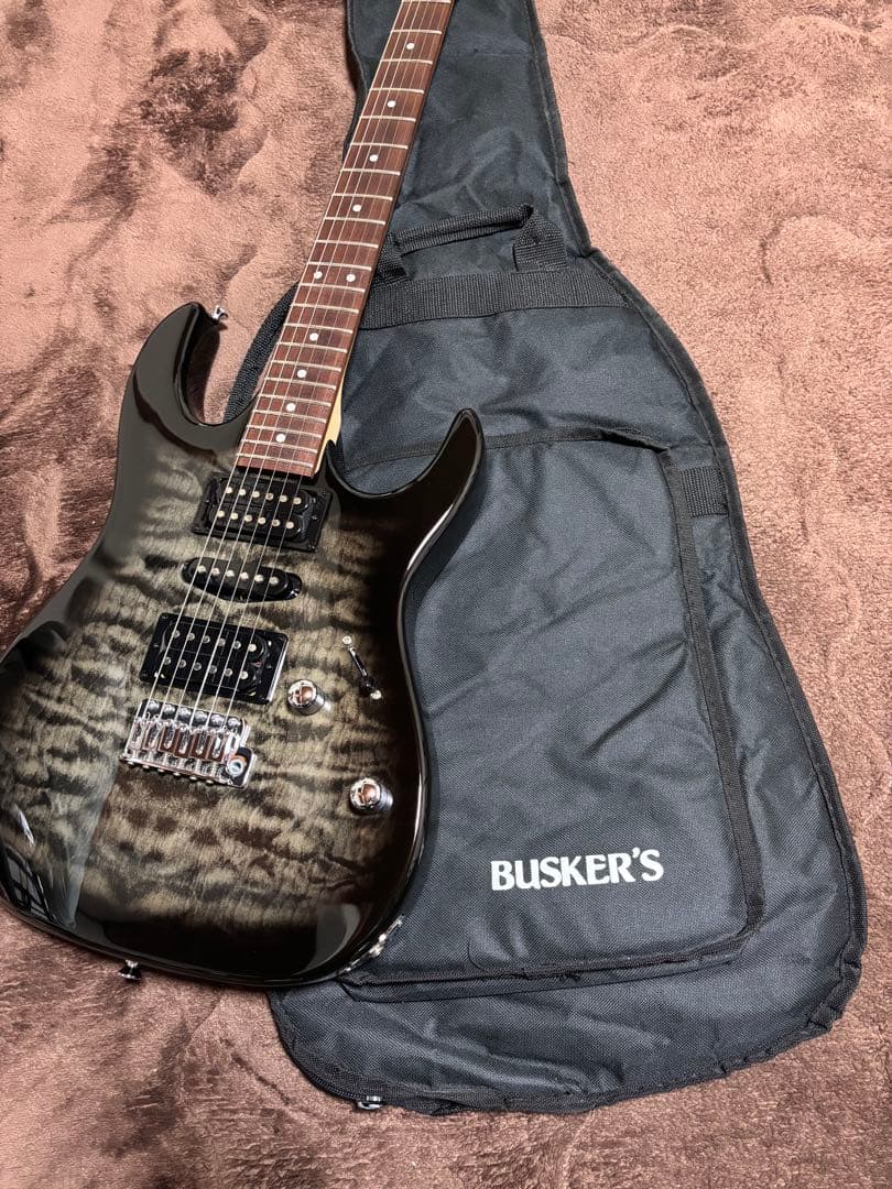 美品メンテナンス済み！　Ibanez GIO GRX70QA-TKS