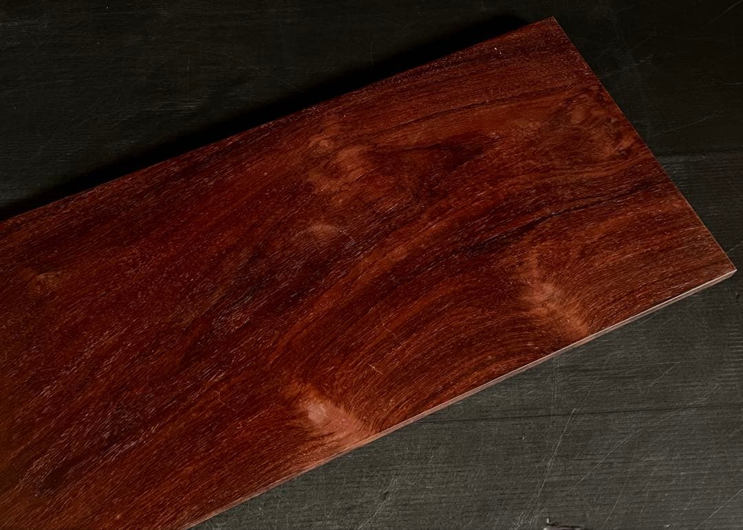 割引‼️「母」 唐木 紅木 花梨 敷板 長板 煎茶道具 飾り板 （115③）