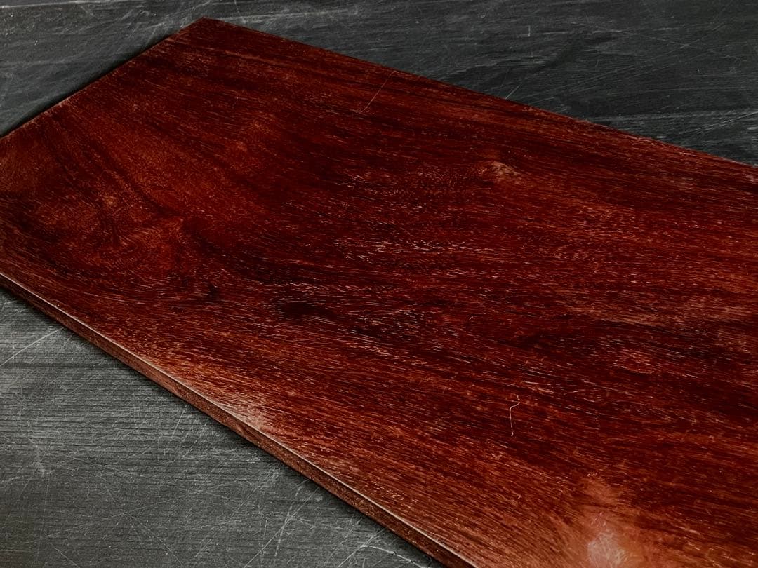 割引‼️「母」 唐木 紅木 花梨 敷板 長板 煎茶道具 飾り板 （115③）