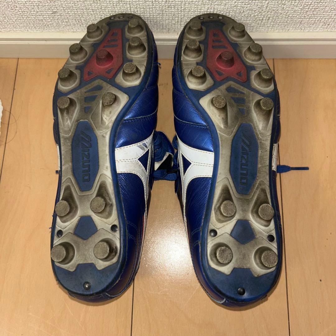 ミズノ　モレリア2 青