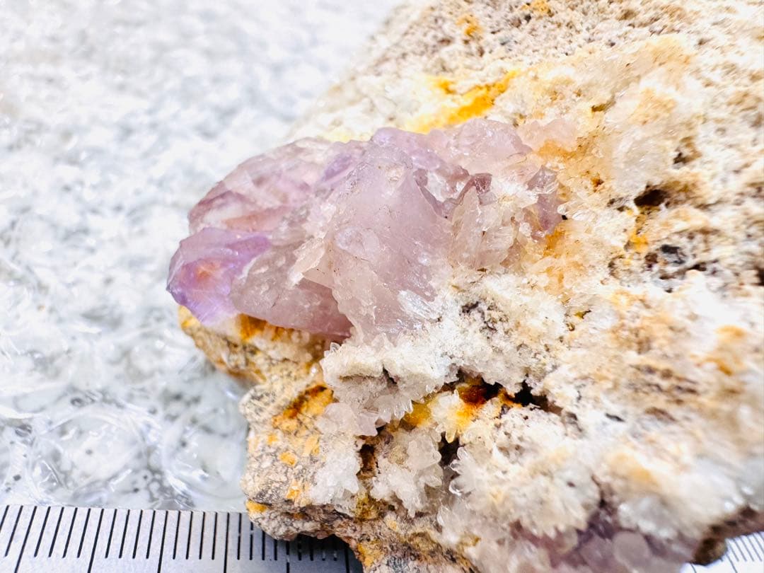 雨塚山 アメジスト クラスター 紫水晶 美麗 希少