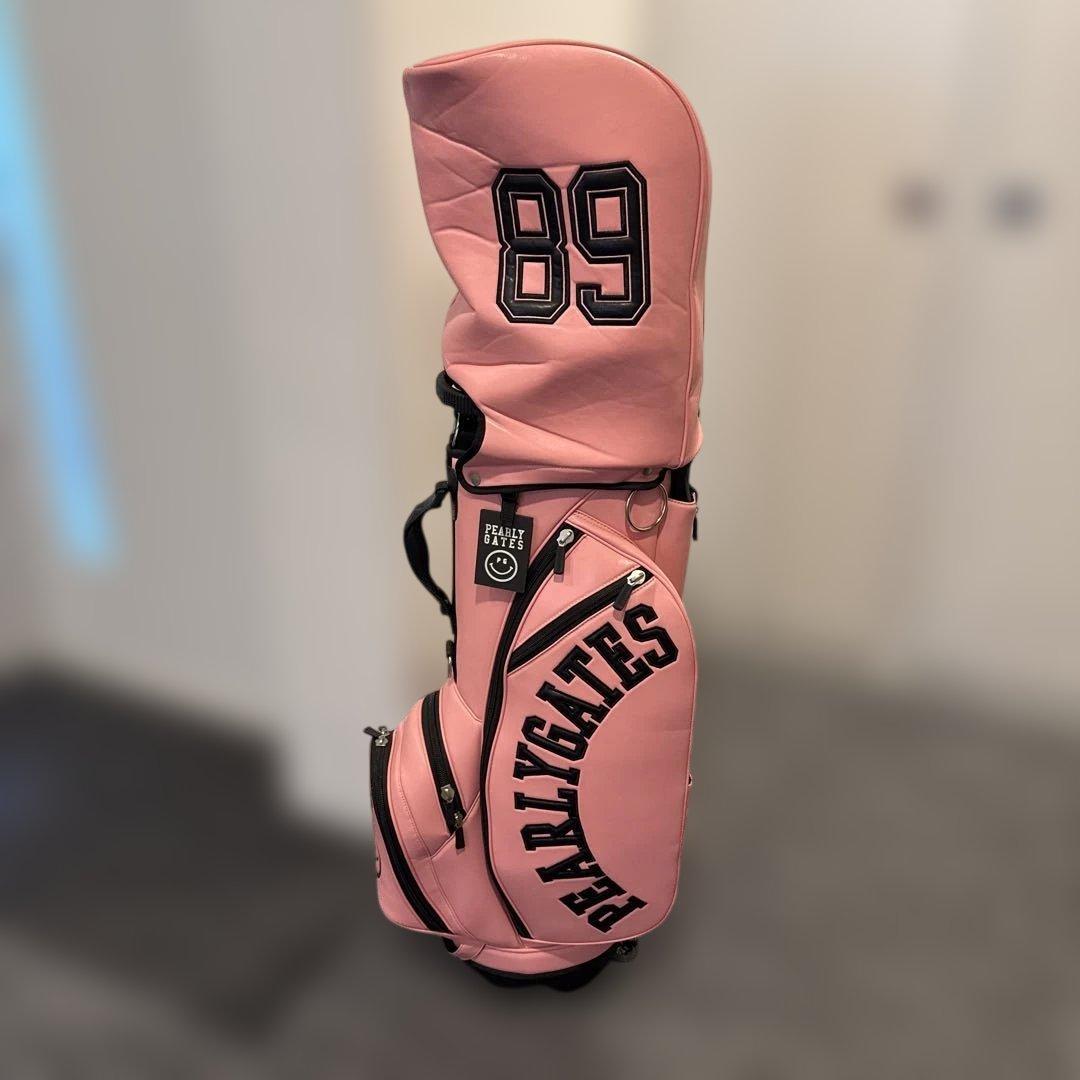 PEARL GATES キャディバッグ ピンク