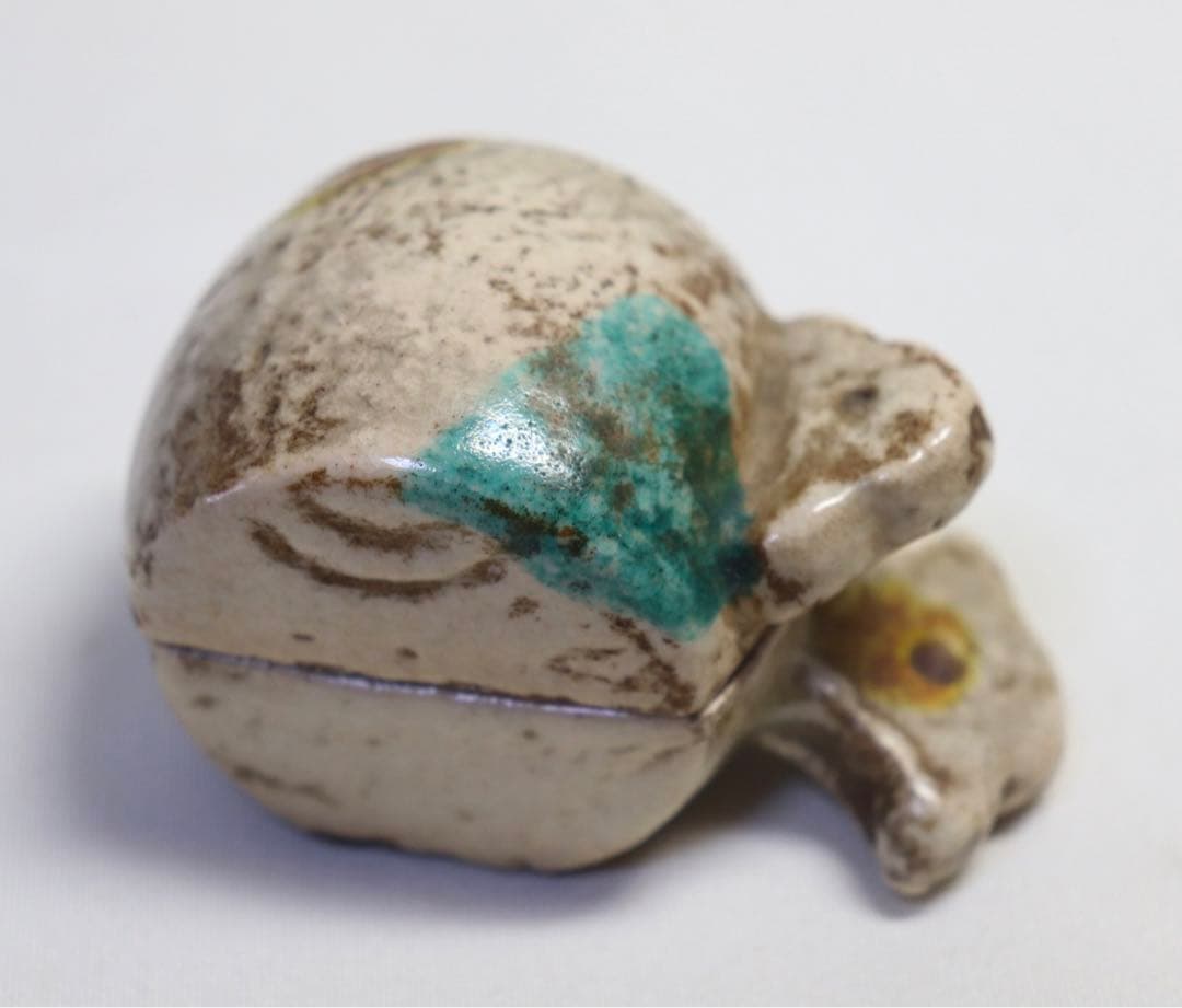 二　明治期　茶道具　小槌型香合　晁雲造　共箱　送料込み0421