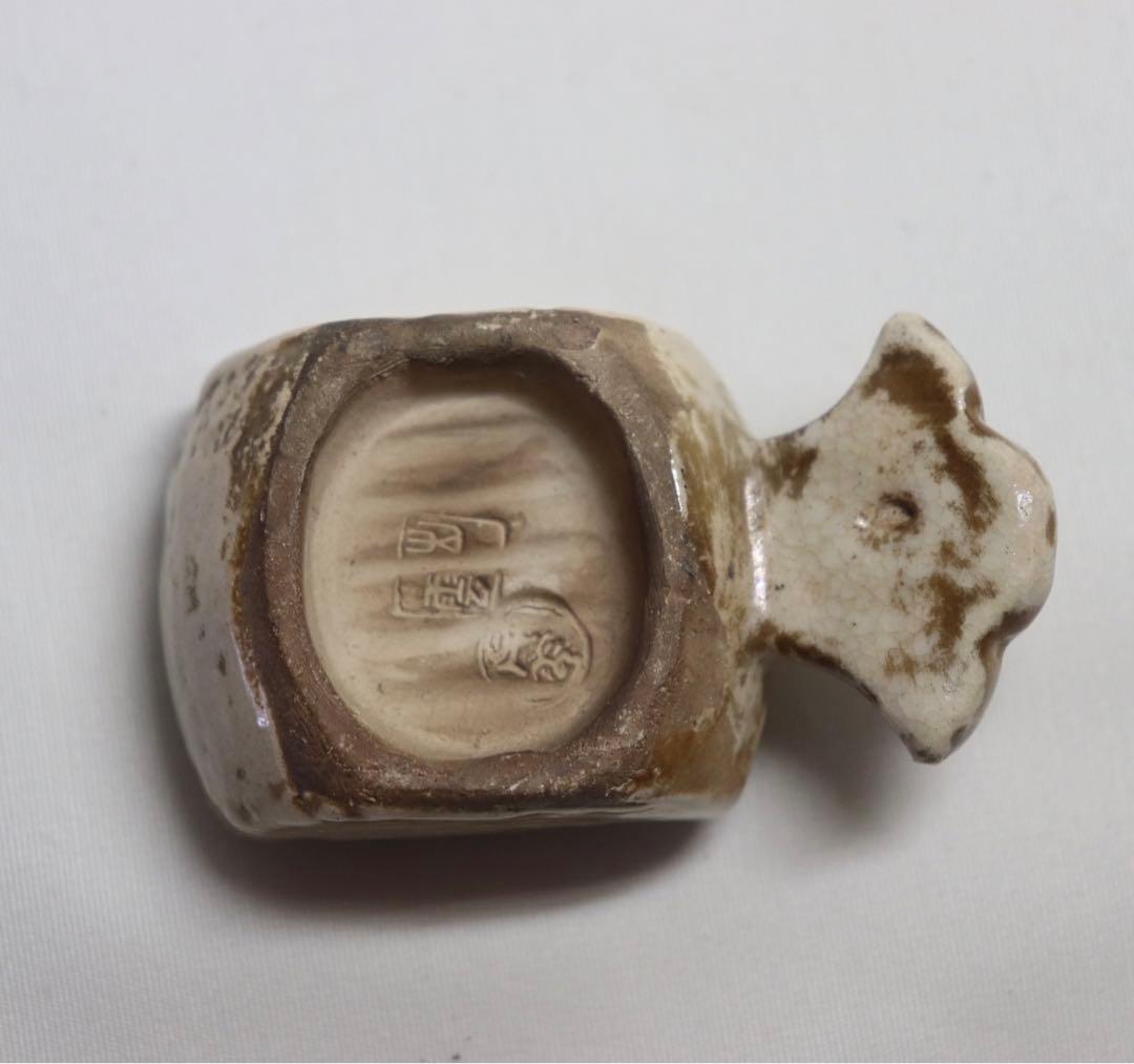 二　明治期　茶道具　小槌型香合　晁雲造　共箱　送料込み0421