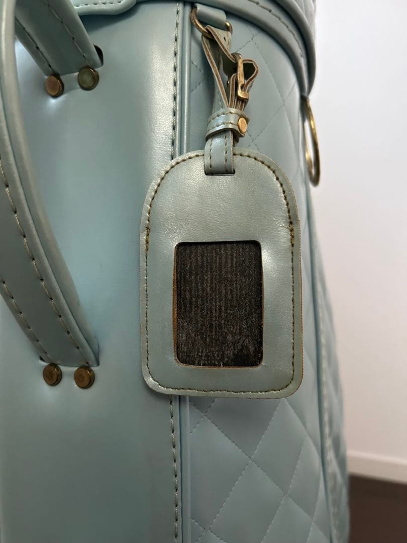 超レア希少 キティちゃん 水色 キルティングキャディバッグ