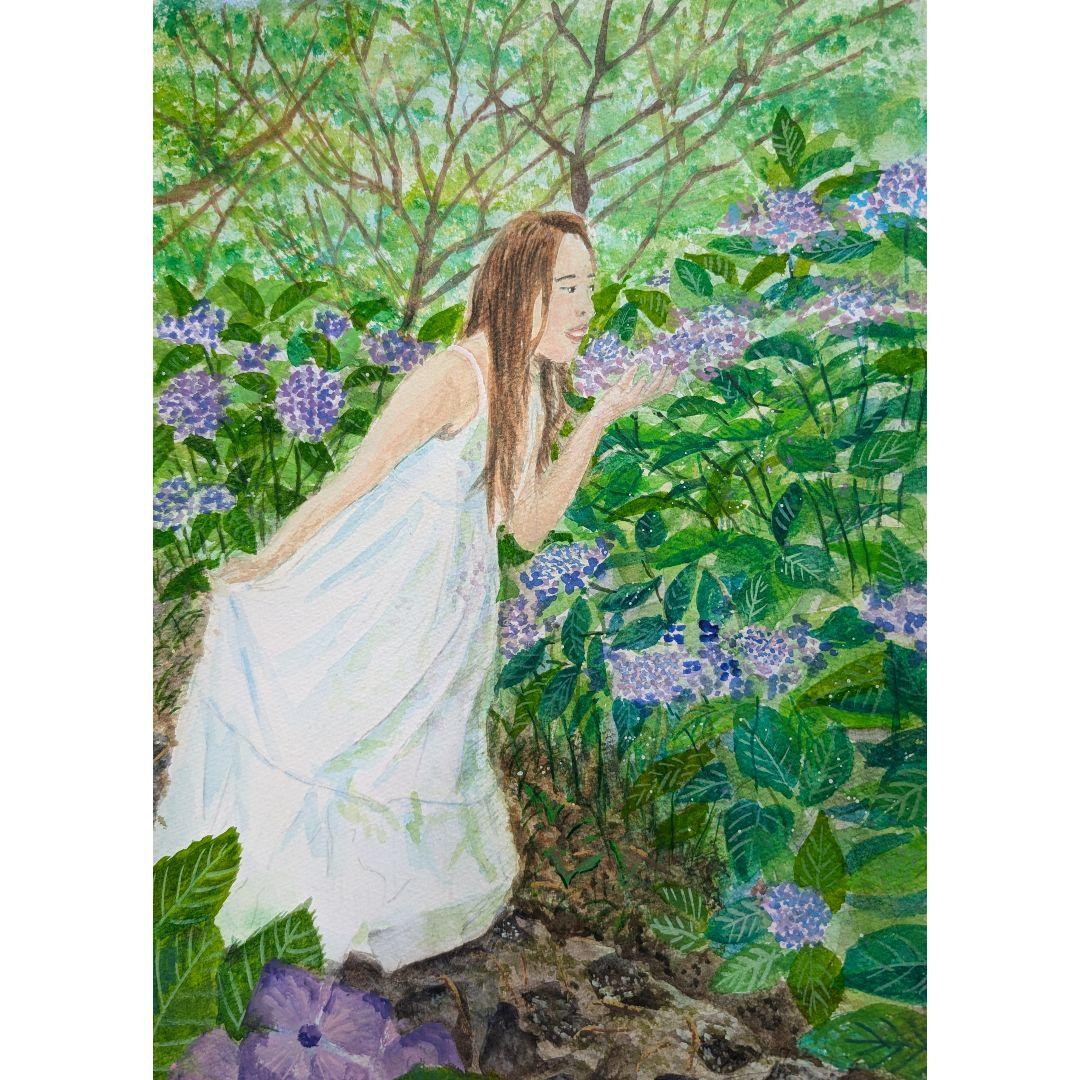 亜麻色の髪の乙女