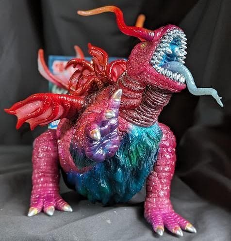 怪獣ギョー（フューチャーモデルズ／アート・ストーム）ソフビ＋楳図かずお書籍