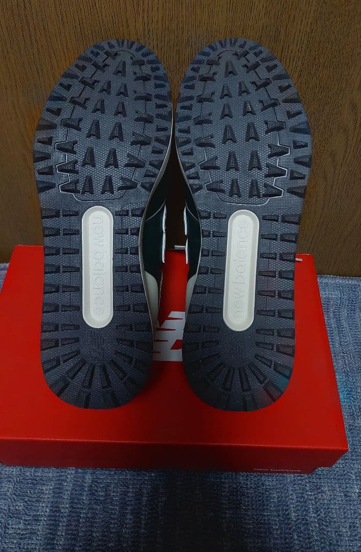 未使用 NEW BALANCE UGS574G3 レザーゴルフシューズ　26.5