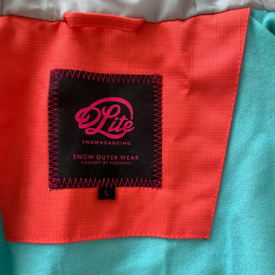 未使用級✨DLite レディースLスキースノーボードウェア上下セット